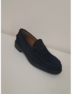 Mocassino Made in Italy in camoscio 2