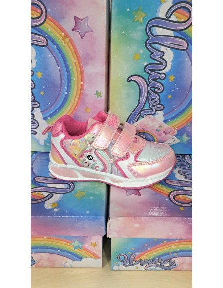 Sneakers Disney Unicorno con luci a led
