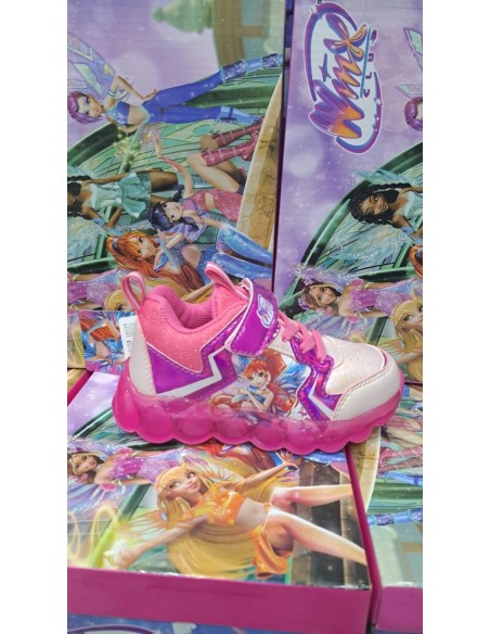 Sneakers Disney Winx con luci a led